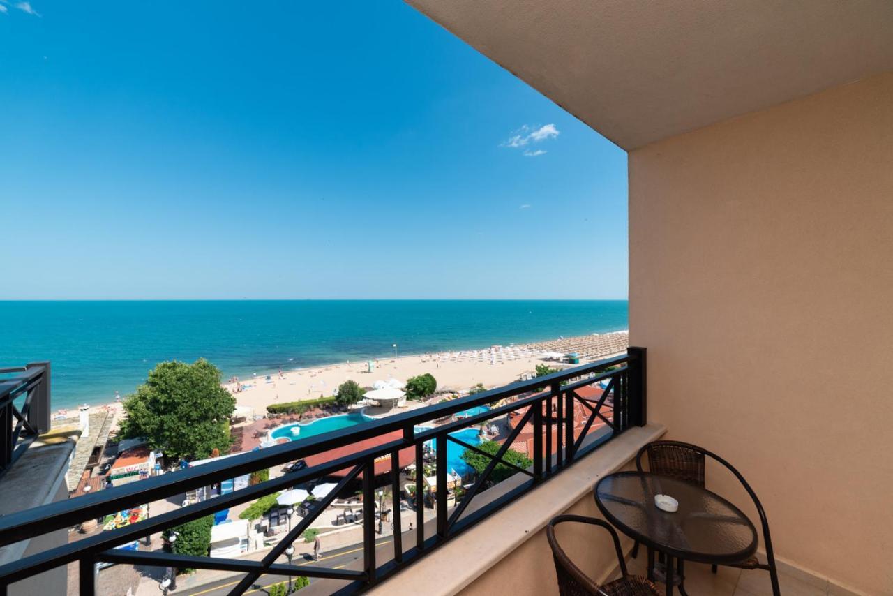 Admiral Amazing Sea View Apartment Golden Sands Bagian luar foto
