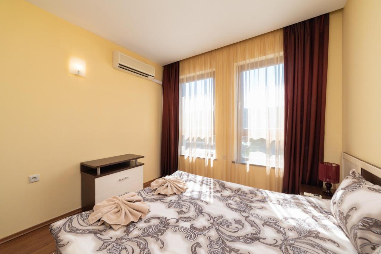 Admiral Amazing Sea View Apartment Golden Sands Bagian luar foto